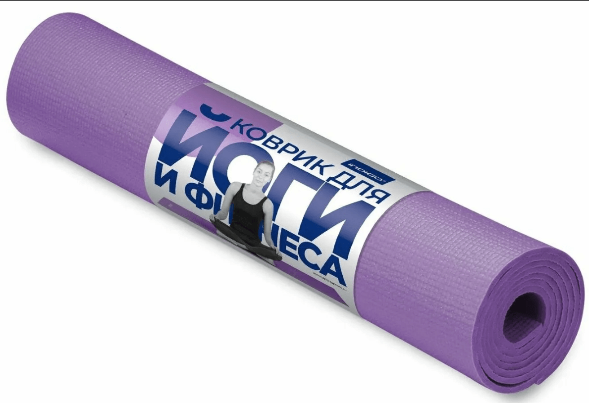 Коврик Indigo для йоги и фитнеса PVC YG06