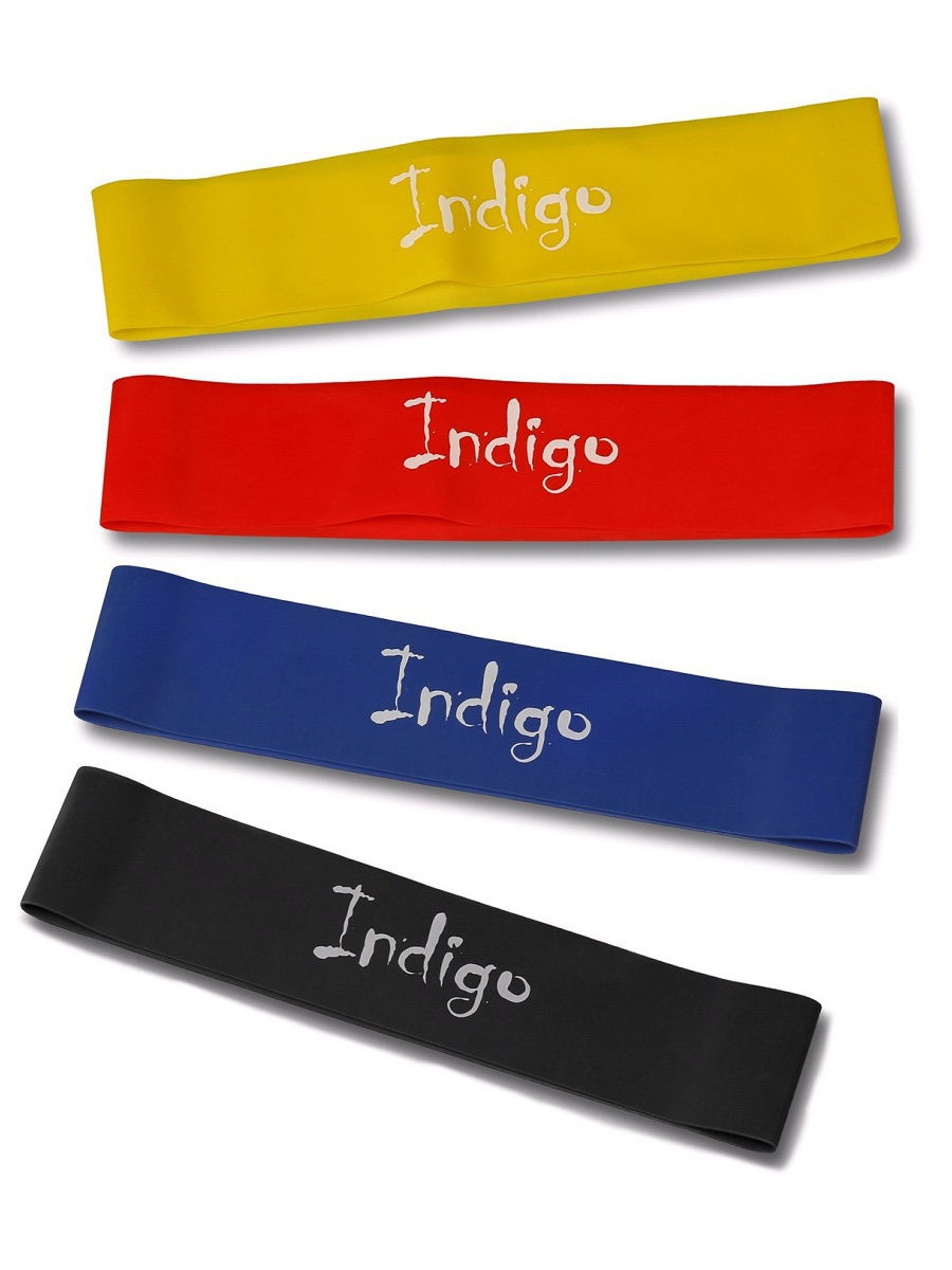 Эспандер Лента латекс замкнутая INDIGO