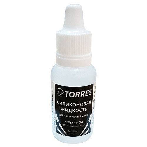 Силиконовая жидкость для накачивания мячей Torres 15 мл полиметилсилокан