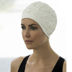Шапочка для плавания "FASHY Latex Ornament Cap"