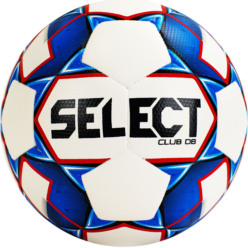 Мяч футбольный Select Club DB бел/син/красн