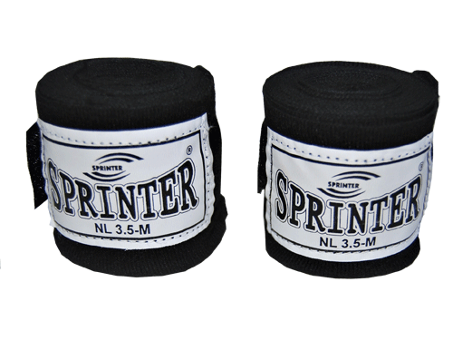 Бинты боксёрские Sprinter. Длина: 3,5 м. хлопок/нейлон
