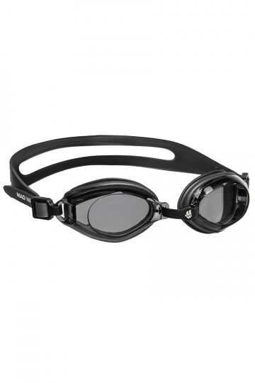 Очки для плавания Mad Wave Predator, Black