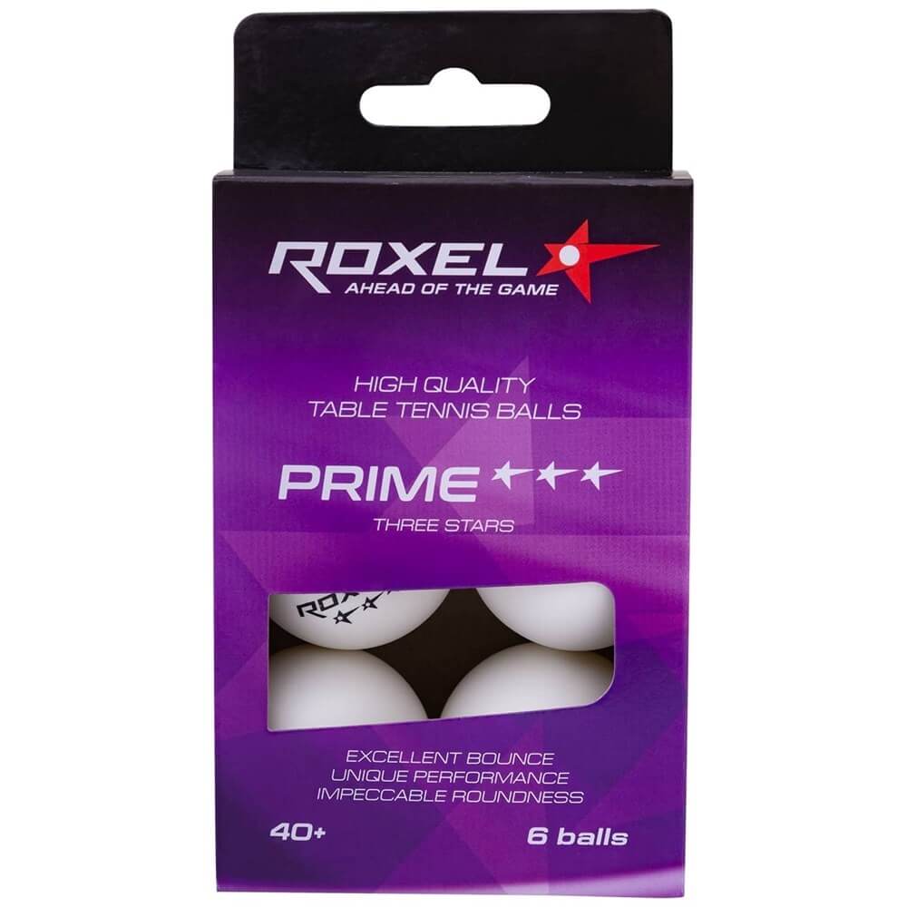 Мяч н/т Roxel 3* Prime, белый