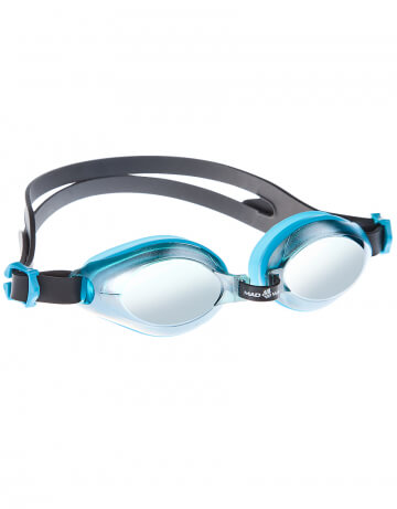Очки для плавания юниорские Mad Wave Aqua mirror, One size, Azure