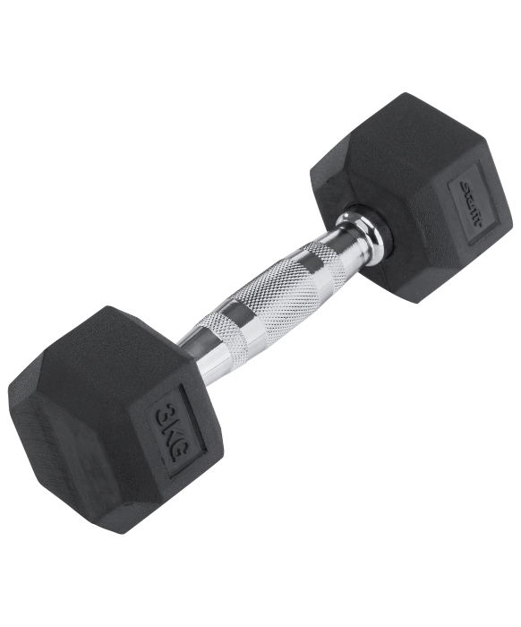Гантель Starfit обрезиненная DB-301 гексагональная