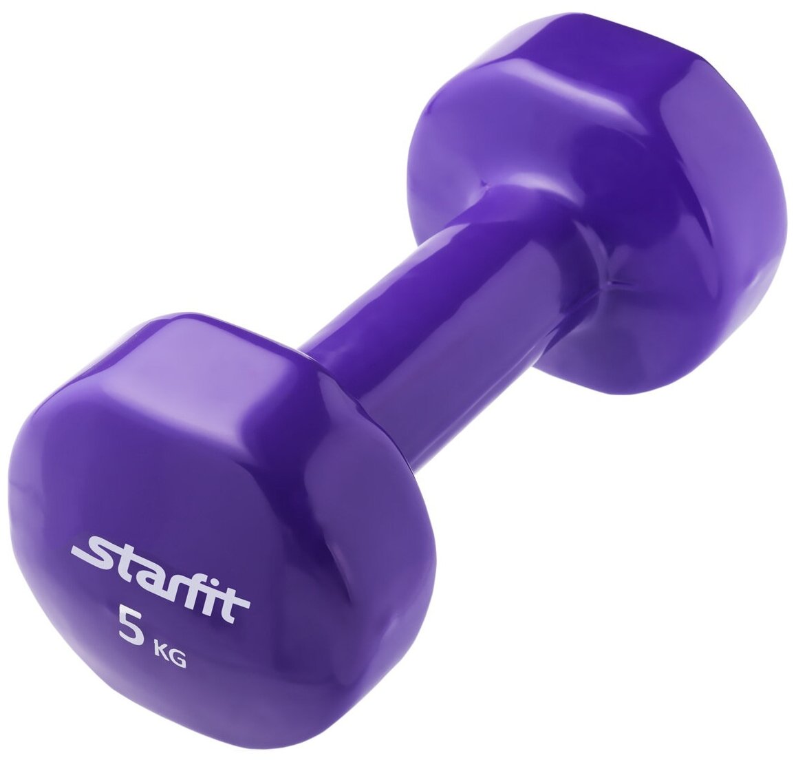 Гантель виниловая DB-101 5кг  STARFIT