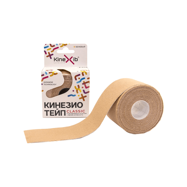 Кинезио-тейп Kinexib Classic 5м х 5см