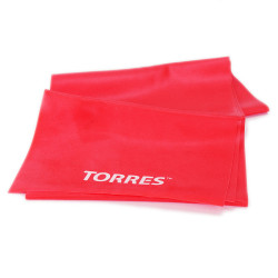 Эспандер "TORRES латексная лента" арт. AL0020,длина 120 см, шир.15 см, сопротивление 8 кг., красный