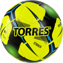 Мяч футзальный TORRES Futsal Striker,30 панелей,TPU,3 подкл.слоя, маш.сш.