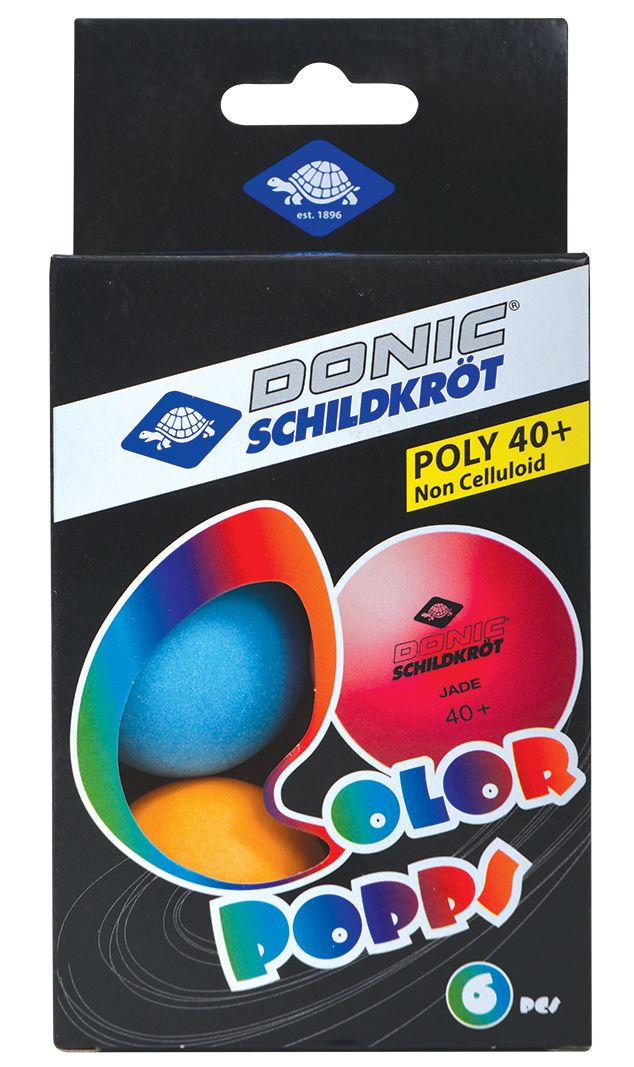 Мяч Donic для настольного тенниса Colour Popps Poly