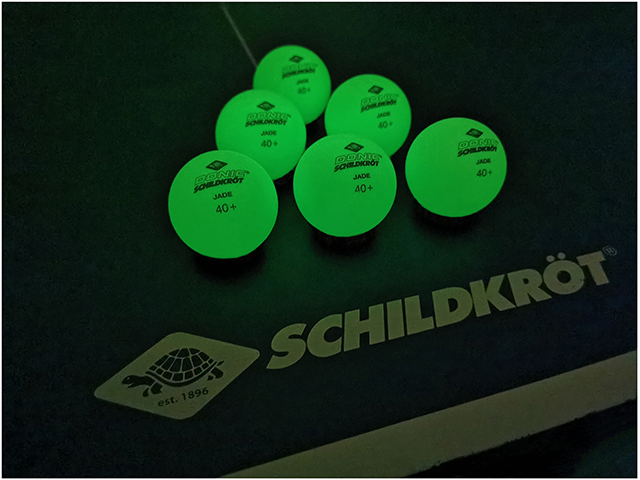 Мяч Donic для настольного тенниса Glow in the dark